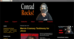 Desktop Screenshot of conradrocks.net