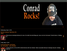 Tablet Screenshot of conradrocks.net